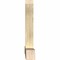 Ekena Millwork Eugene Rough Sawn Timber Gable Bracket, Douglas Fir, 84"W x 42"H x 6"D x 6"F, 12/12 Pitch GBW084X42X0606EUG00RDF - alternate 4